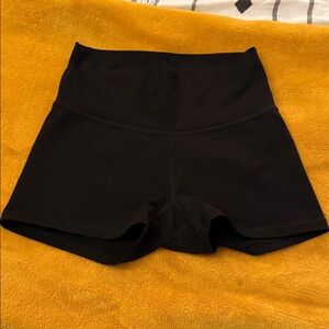 Old Navy Black High-Rise Bike Shorts